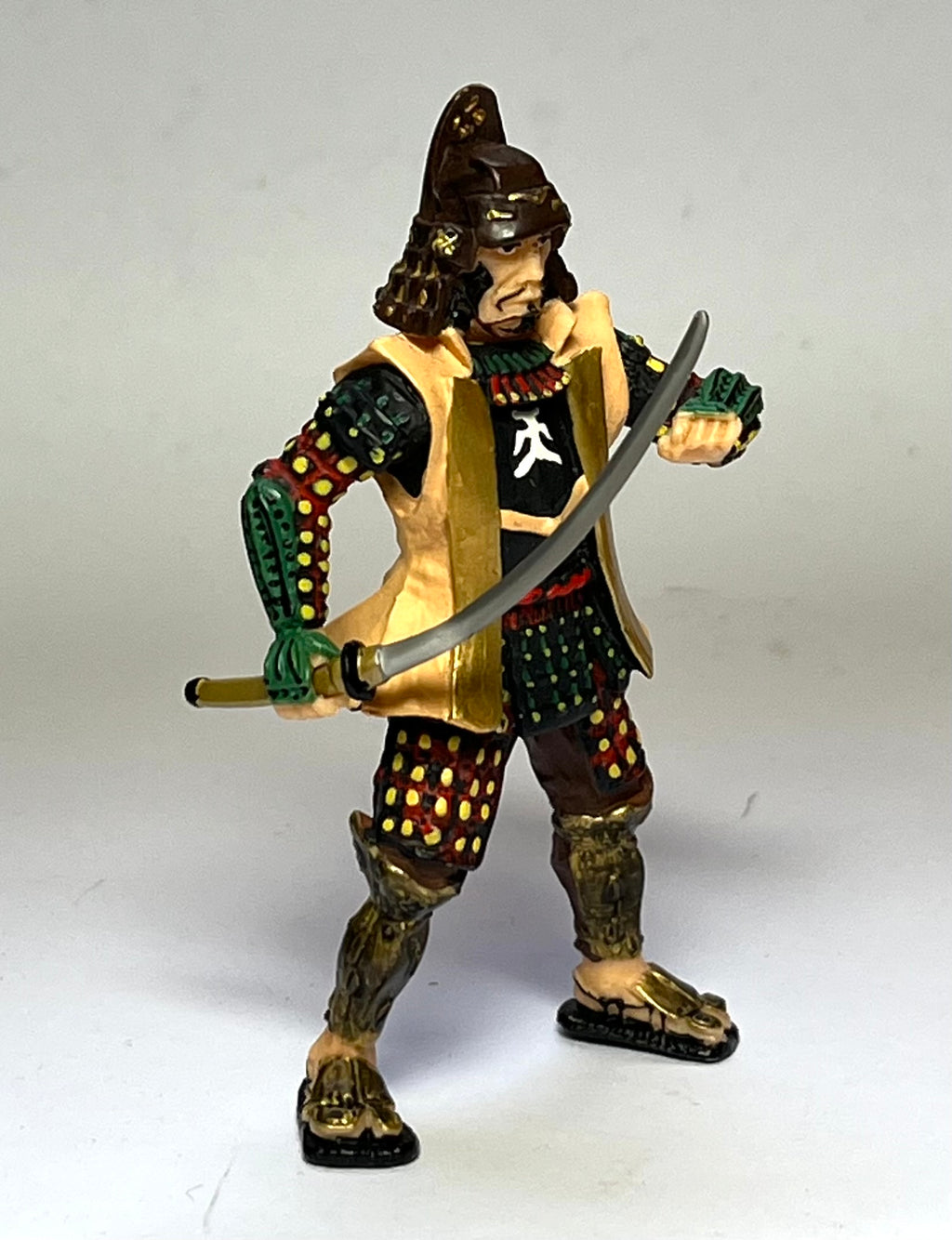 Plastoy Mounted Samurai with sword 1/22.