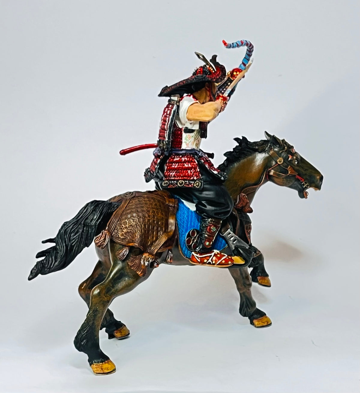 Papo Mounted Samurai Archer boxed. Mint.