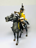 Papo Prestige Mounted Cuirassier Trumpeter. Rare and retired.