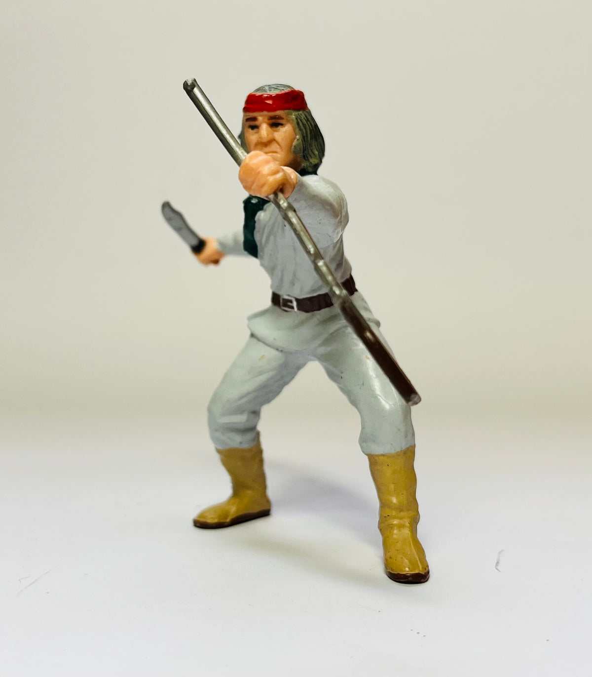 Papo Apache Warrior with knife and rifle. 1/20 scale.