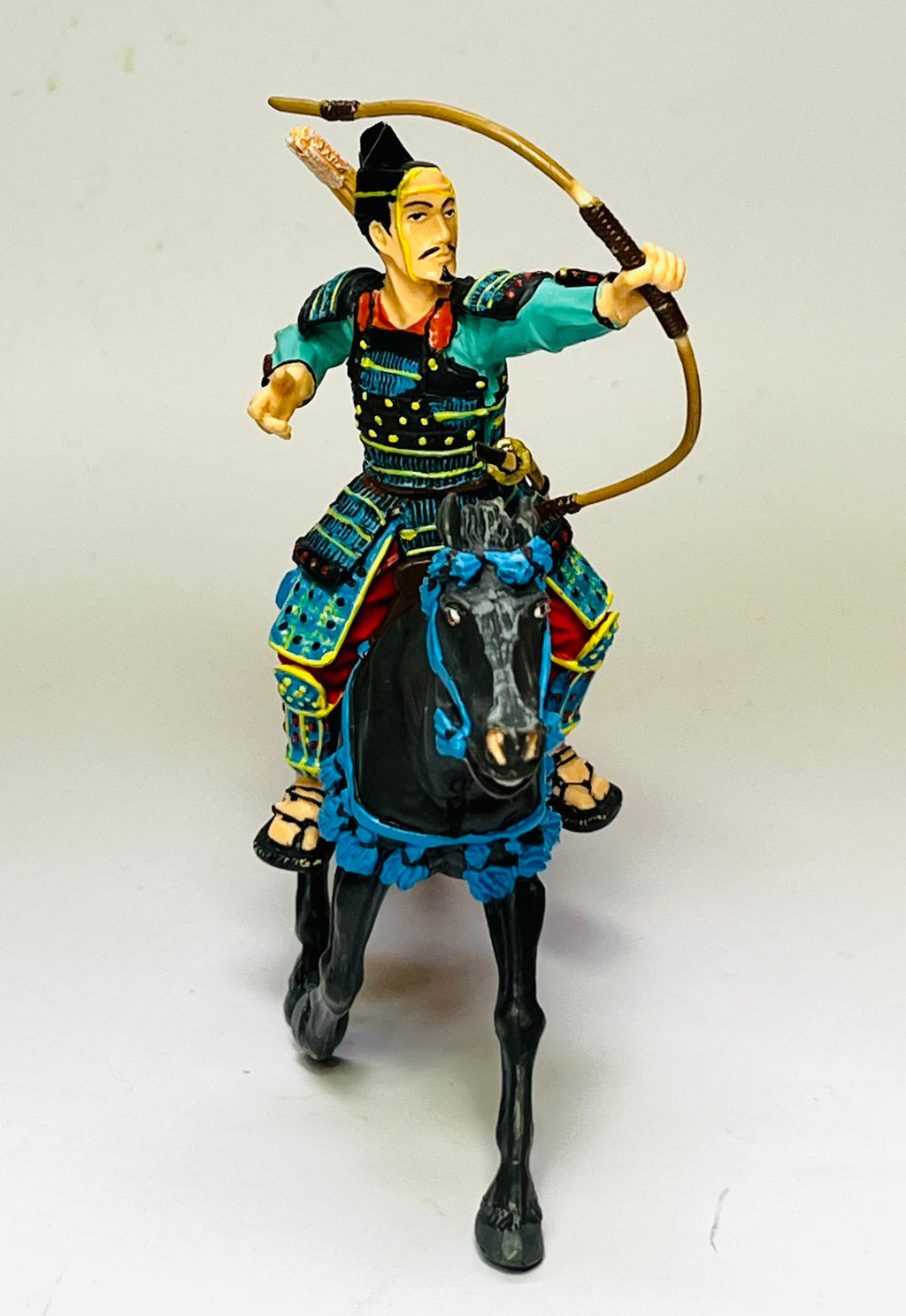 Plastoy Mounted Samurai Archer 1/22 scale.