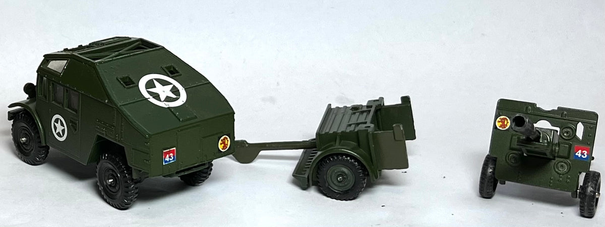 Corgi 25pounder Gun Set Code 3