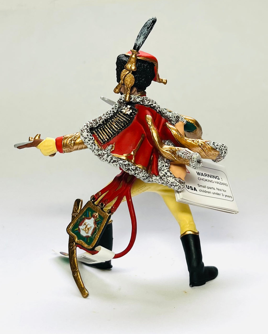 Papo Prestige Chasseur a Cheval on foot.