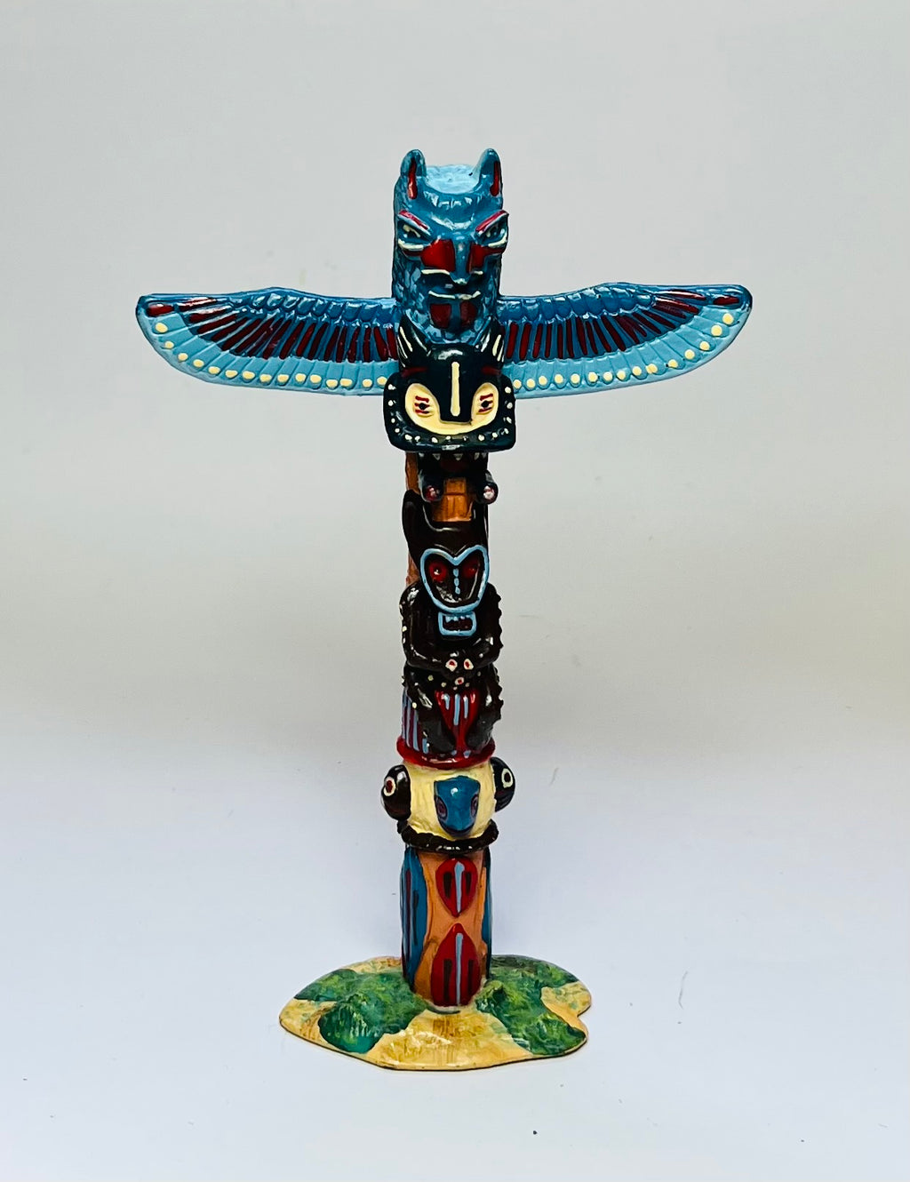 Papo Native American Totem Pole.