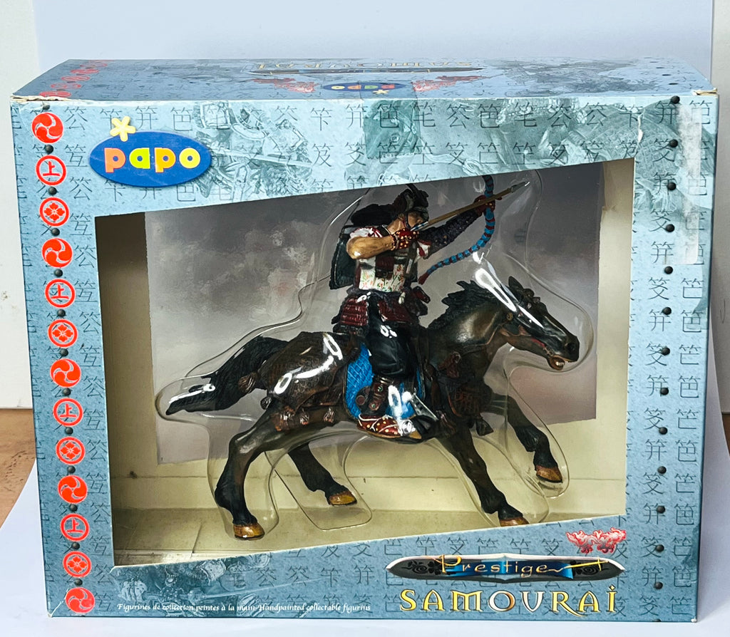 Papo Mounted Samurai Archer boxed. Mint.