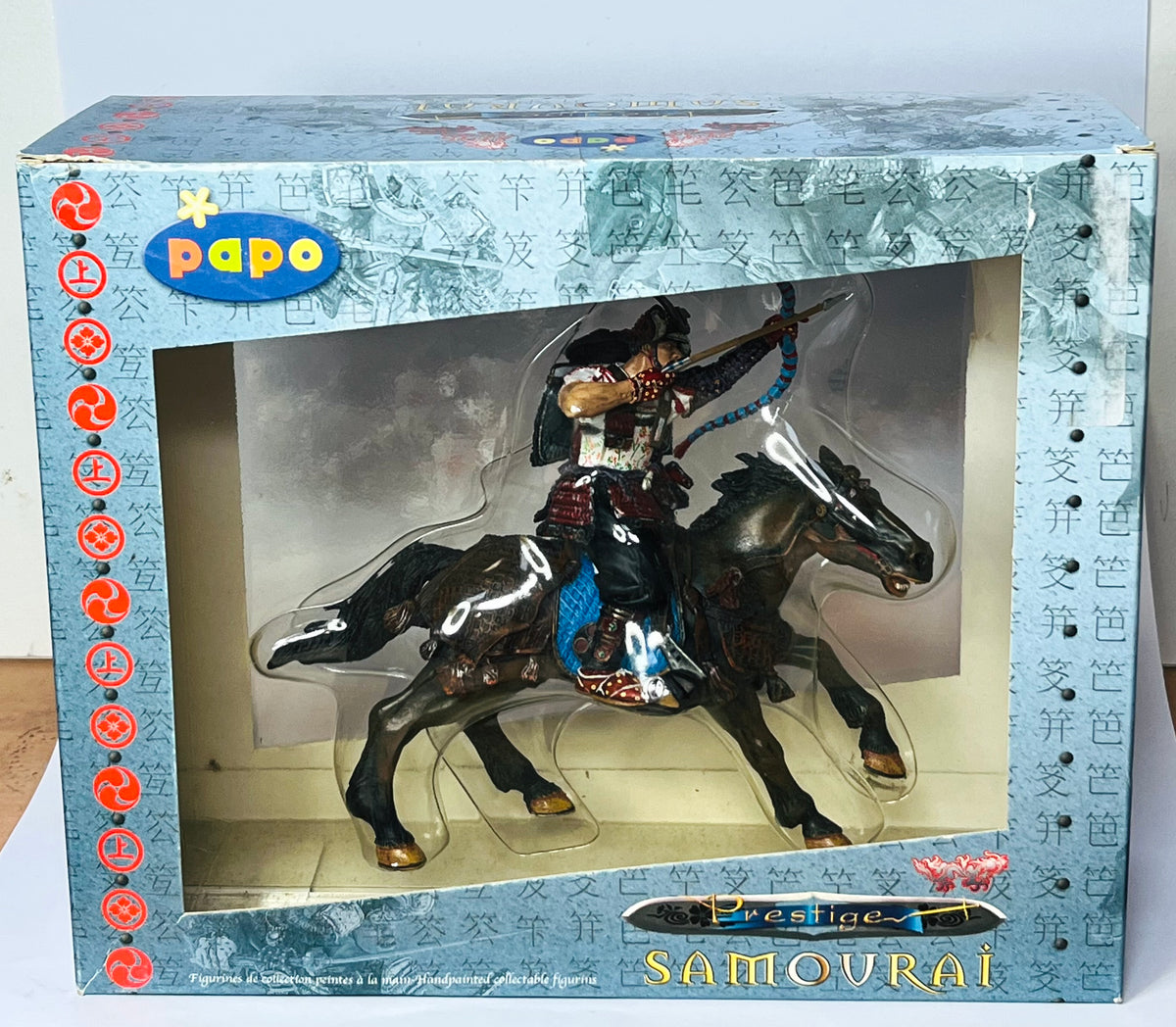 Papo Mounted Samurai Archer boxed. Mint.