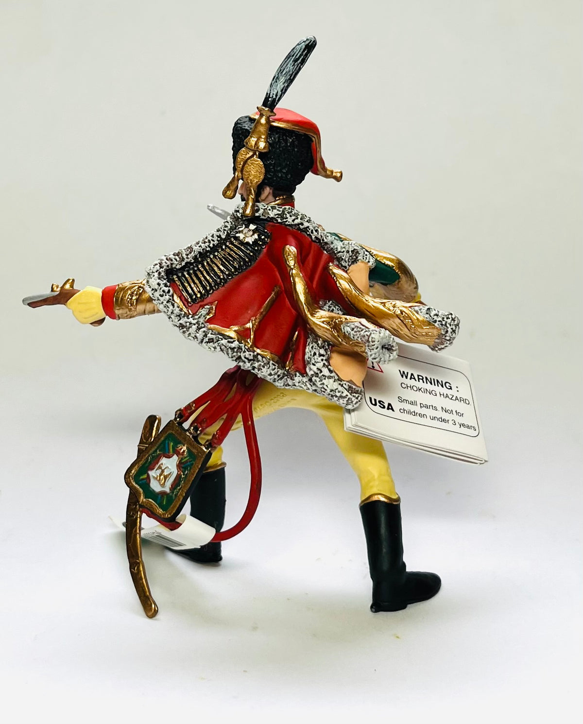 Papo Prestige Chasseur a Cheval on foot.