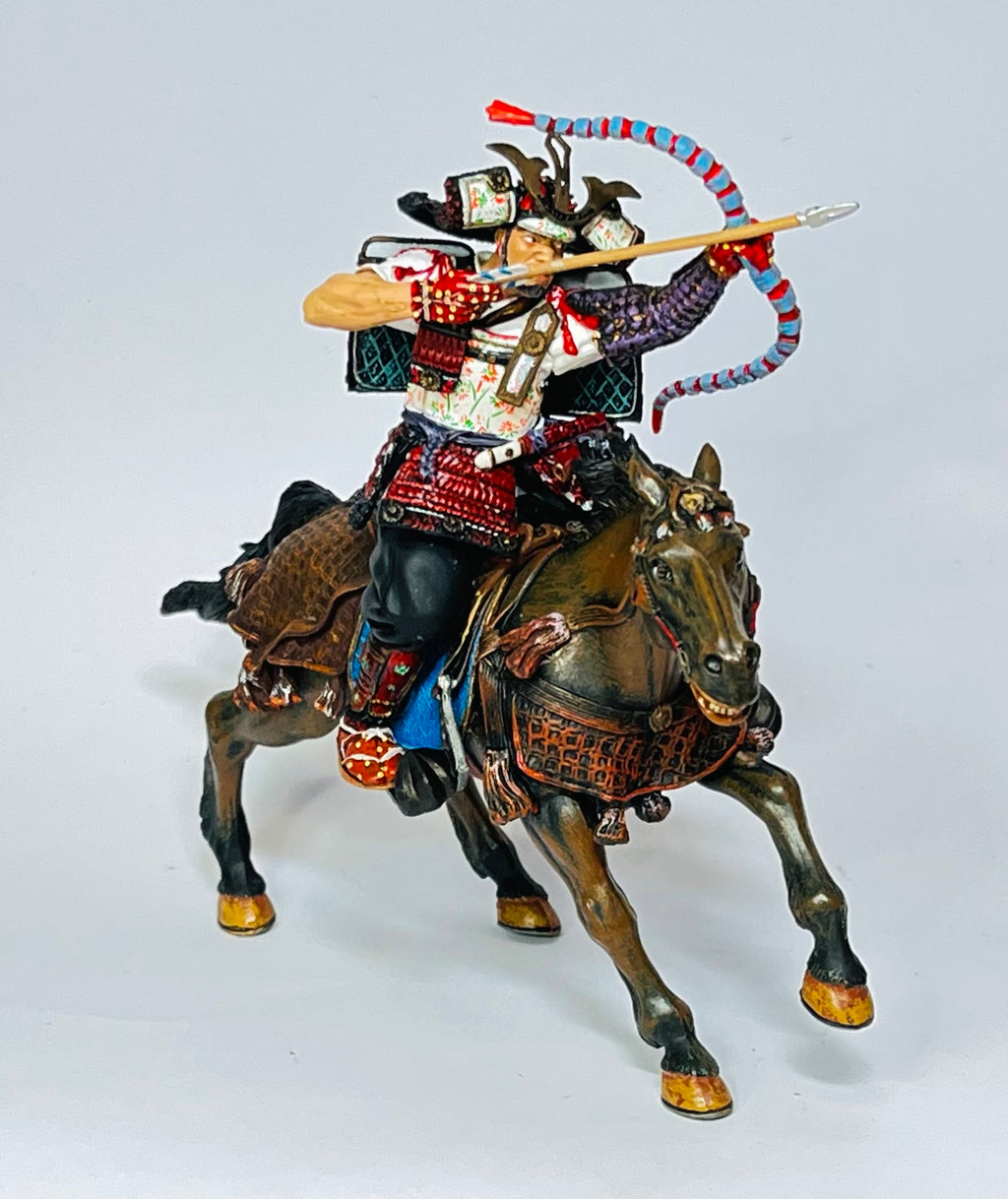 Papo Mounted Samurai Archer boxed. Mint.