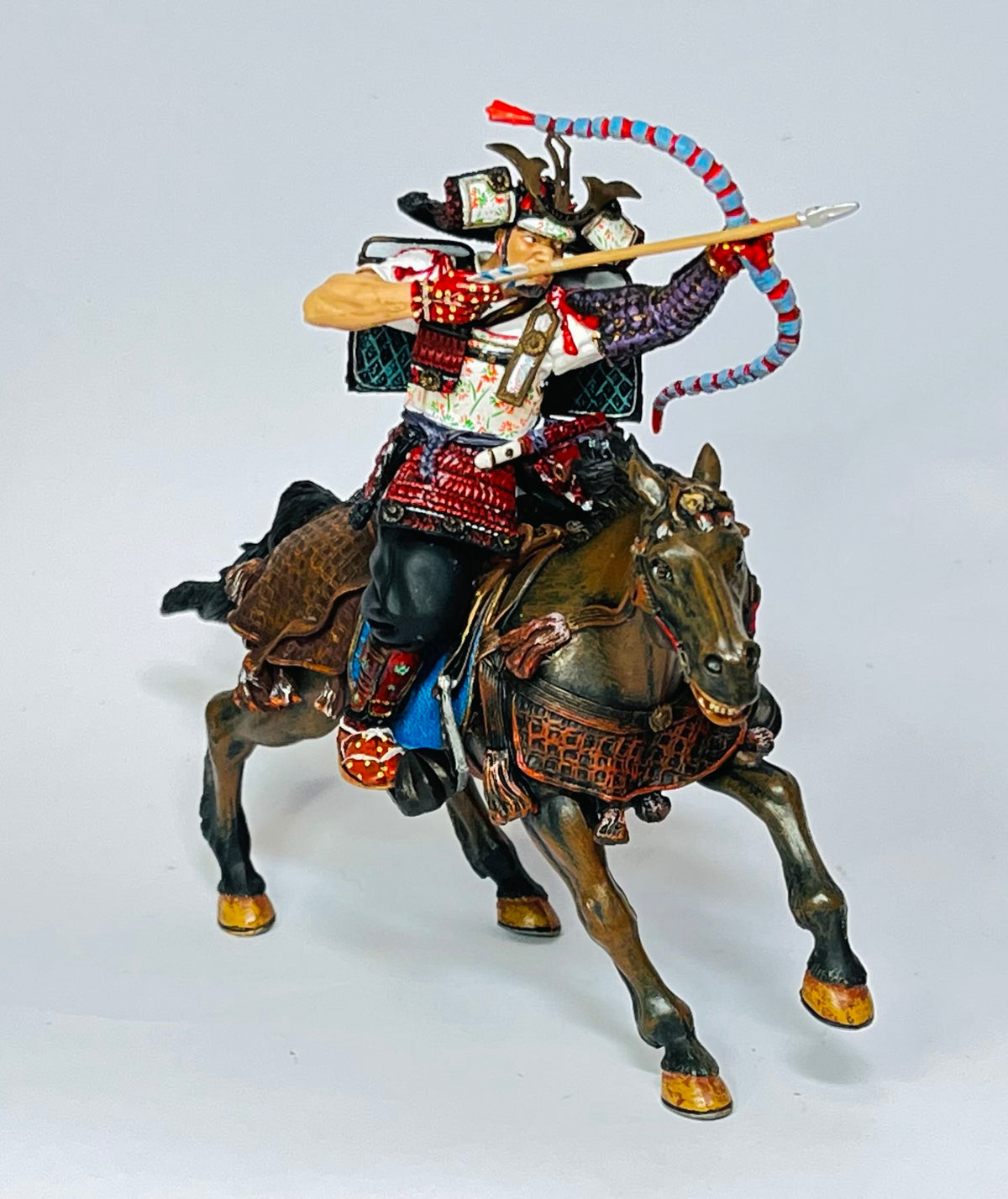 Papo Mounted Samurai Archer boxed. Mint.