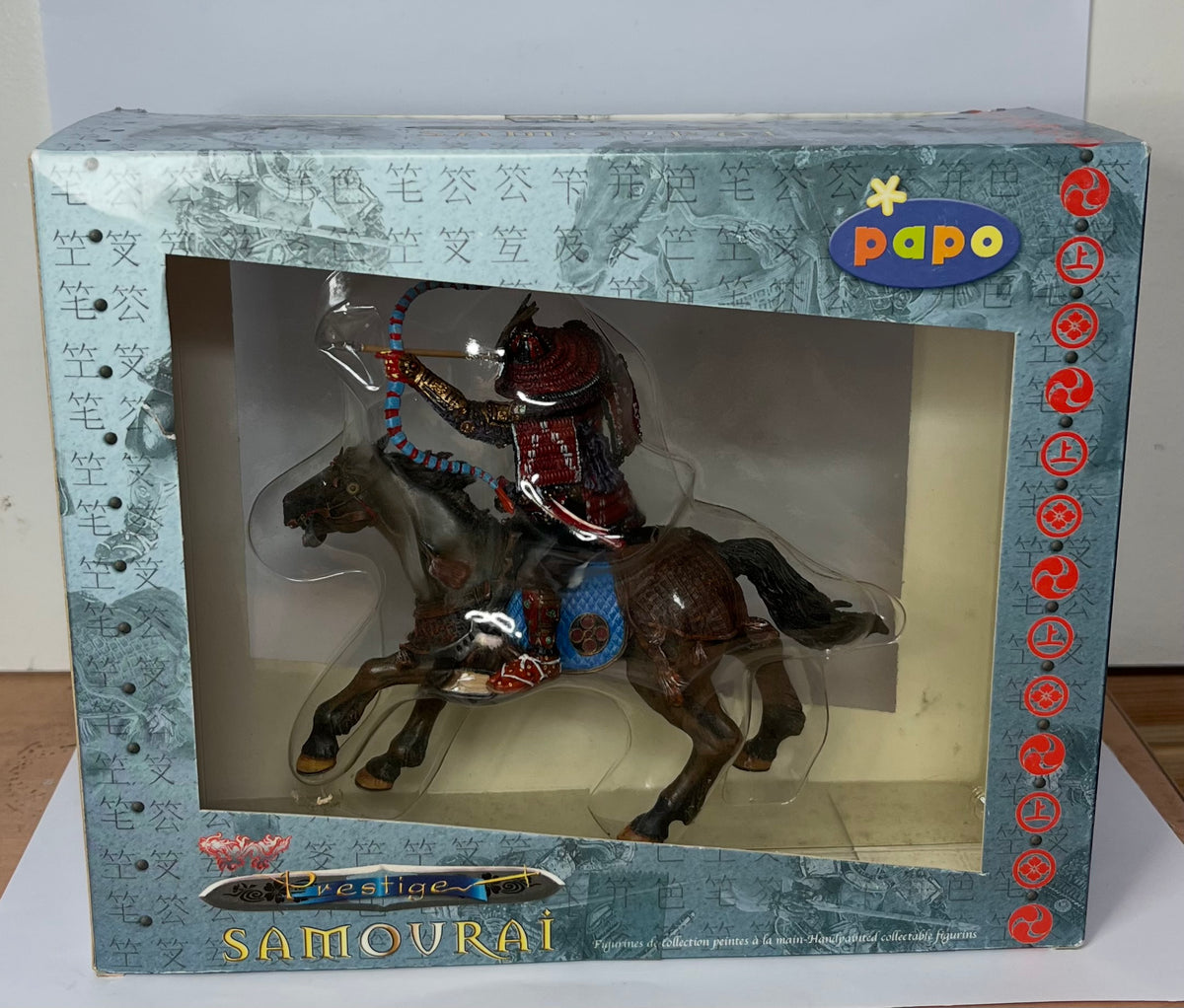 Papo Mounted Samurai Archer boxed. Mint.