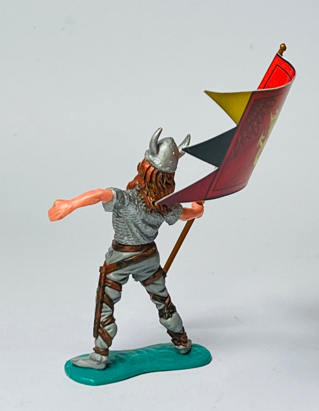 Converted Timpo Viking banner holder