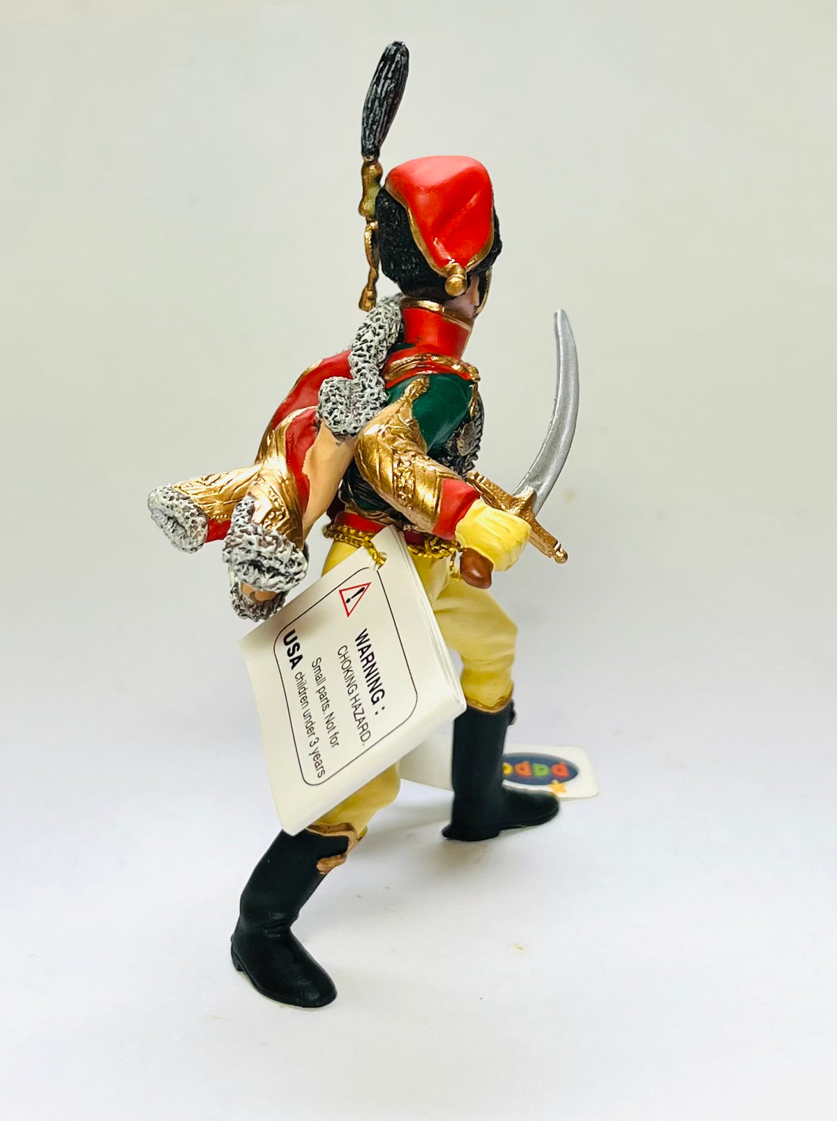 Papo Prestige Chasseur a Cheval on foot.