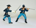 Pair of Union Troops ACW/Wild West 1/20 Papo.